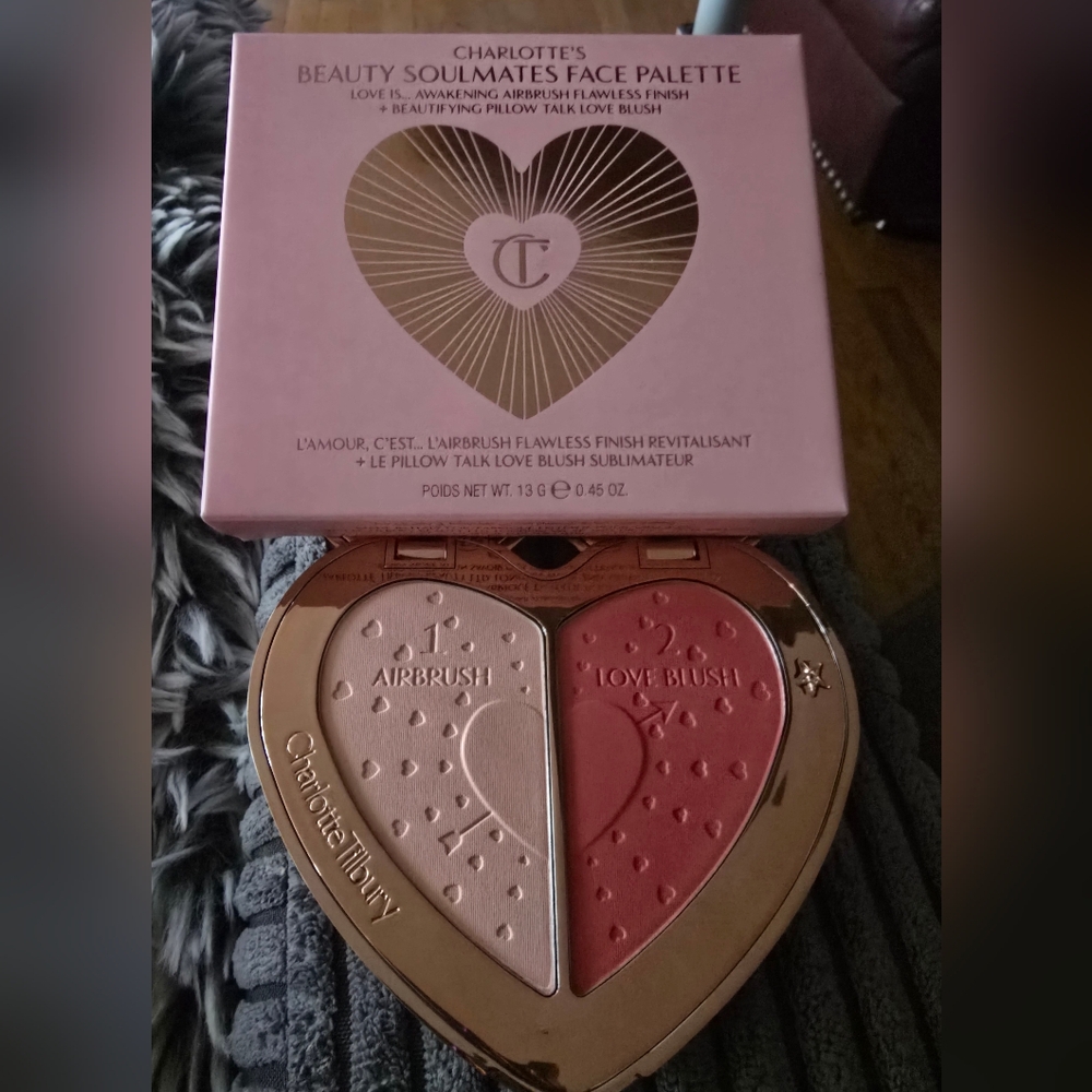 Charlotte Tilbury Pink and Cream Blush Duo